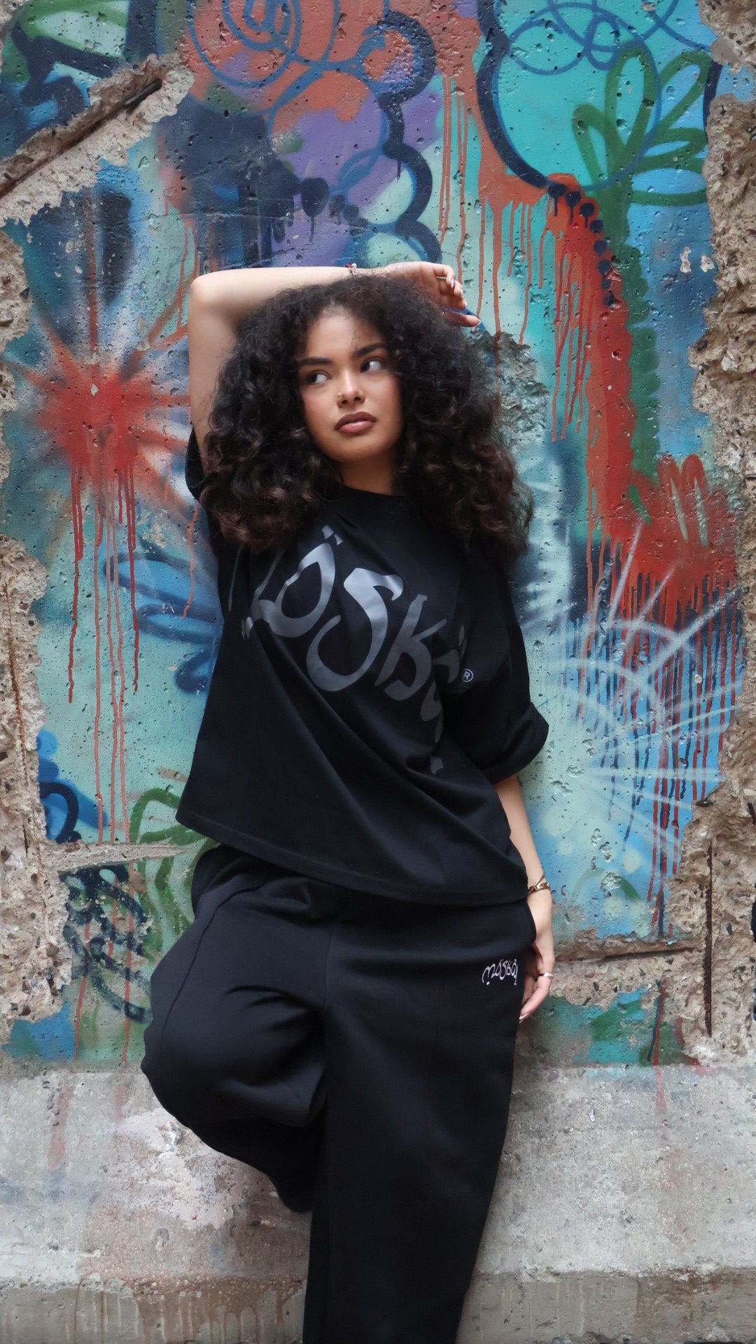 "No Signal" Moskai Oversized Tee